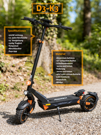 D3-K3 Kepow Offroad E-Scooter