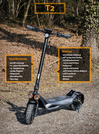 T2 - Kepow Offroad E-Scooter